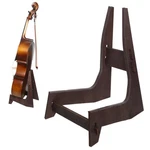 Dmrefit Cello Stand, Wooden With Bow Dark Walnut. Fixed Price $30.19.