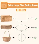 6PCS Extra Large Cellophane Bags, 30X40 Inches Clear Wrap For Gift.... Fixed Price $16.88.