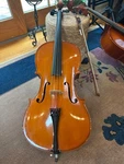 Cello 1/2 Size SC200 Cremona. Nice Wood Bow And Padded Case Included.. Fixed Price $570.00.