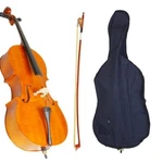 Cello 4/4 Full Size Wood Acoustic School Band With Bag Bow Rosin Bridge. Fixed Price $159.99.