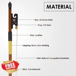 Kmise 4/4 Sandalwood Violin Bow Baroque Mongolian Horse Hair. Fixed Price $74.99.