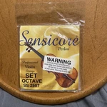 Sensicore Perlon SS2507 Professional Violin Strings Set Octave. Fixed Price $80.00.