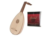 Roosebeck Descant 7-COURSE Lacewood Lute + Full String Set. Fixed Price $649.99.