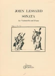 Sonata Sheet Music Violoncello Piano 1981 John Lessard. Fixed Price $16.50.