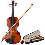New 4/4 Acoustic Violin Case Bow Rosin Natural. Fixed Price $59.88.