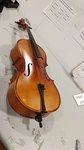 Special Offer Cello 1/4 Size For Beginner,handmade Solid Wood Spruce Top. Fixed Price $215.00.