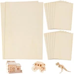 Unfinished 14 Pack Sheets Basswood Thin Craft Board. Fixed Price $9.49.
