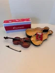 American Girl Cello Set Iob Bow Rosin Music Hard Case 18 2010. Fixed Price $35.00.