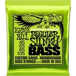 Ernie Ball Regular Slinky Nickel Wound Medium Scale Bass Strings. Fixed Price $21.99.