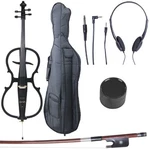 Cecilio 4/4 CECO-1BK Black Metallic Electric Cello W/ Ebony Fittings, Full Size. Fixed Price $238.99.