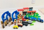 Toys Us Imaginarium Wooden Rail #C1D2B0. Fixed Price $125.97.