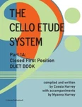 The Cello Etude System, Part 1A; Closed First Position, Duet Book, Harvey, Myann. Fixed Price $21.40.