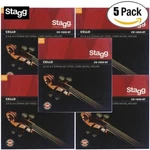5-PACK Stagg CE-1859-ST Nickel Wound Medium Strings For 4/4 3/4 Cello. Fixed Price $89.99.