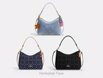Nwt Coach Laurel Shoulder Bag In Signature Denim CY702/CDE44/CEF26. Fixed Price $469.00.