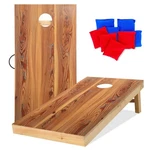 Ukase Solid Wood Regulation Size Cornhole Set Portable Bean Bags Toss Game With. Fixed Price $169.30.