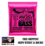 **ernie Ball Super Slinky 45-100 Electric Bass Guitar Strings 2834 (4-STRING)**. Fixed Price $21.99.