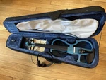 Cecilio Electric Violin With Bow, Cord, Headphones, Case. Fixed Price $88.00.
