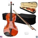16" Full-size Wooden Acoustic Viola For Adults & Beginners With Case, Bow, Rosin. Fixed Price $115.48.