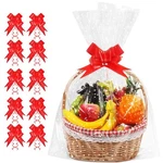 Joyit 50 Pcs Clear Cellophane Bags With White Dot (18 X 30 In) - Mil Thi.... Fixed Price $35.64.