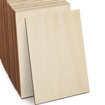 Unfinished Wood, 15 Pack Basswood Sheets For Crafts, Board House. Fixed Price $19.50.