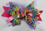 Nwot Handmade Kids Hair Bow Clip Lisa Frank Inspired Theme. Fixed Price $7.99.