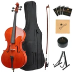 Cecilio Size Cello, Beginner 1/2, Acoustic Set With Portable Bag. Fixed Price $349.00.