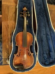 1975 Scherl & Roth Violin Stradivarius Copy W/ Case Model 301. Fixed Price $135.00.