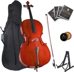 Cecilio Cello - Musical Instrument For Kids & Adults W/bow, Stand, Bag Natural. Fixed Price $150.00.