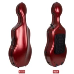 Crossrock Poly Carbon Case Fits 4/4 Full Size Cello-with Wheels Straps-red. Fixed Price $598.99.