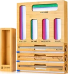 Storage Bag Organizer, Foil And Plastic Wrap With Cutter, Kitchen. Fixed Price $82.69.