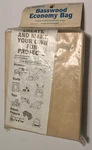 Midwest Products Stock #17 Basswood Economy Bag New 72 Cubic Inches. Fixed Price $14.99.