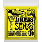 Bass Guitar 6-STRINGS Ernie Ball Slinky Nickel Wound Short Scale .020W .090. Fixed Price $21.99.