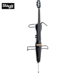 Stagg Ecl 4/4 Bk Full Size Solid Maple Electric Cello Black With Bag And Bow. Fixed Price $939.99.