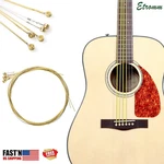 2 Sets Of 6 Guitar Strings Replacement Steel For Electric Acoustic. Fixed Price $5.36.
