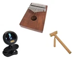 Dobani Thumb Piano Kalimba 17-KEY + Snark Hammer & Tuner. Fixed Price $101.85.
