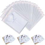 Ultraoutlet 100 Pcs 14X20 Inches Large Clear Resealable Cellophane Bags For P.... Fixed Price $27.67.