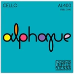 Thomastik Alphayue Series Cello String Set 4/4 Size, Medium. Fixed Price $92.50.