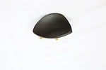 Music 4/4 Violin Ebony Kaufman Style Chin Rest, Standard Bracket Installed. Fixed Price $18.99.