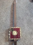 Cigar Box Guitar 4 String Electric Piezo Pickup, Tone, Volume Control. Fixed Price $100.00.