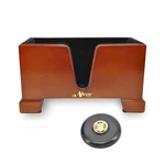 Aileen STC02 4/4 Full Size Burgundy Wooden Cello Box Stand, Black Premium Vel.... Fixed Price $168.77.