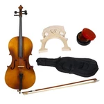Cello 4/4 Full Size Wood Acoustic School Band With Bag Bow Rosin Bridge. Fixed Price $159.99.