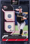 Paul Skenes 2024 Topps Now Game- Used Relic Ball Rosin Bag Red Rc 03/10. Fixed Price $2500.00.