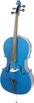Harlequin, 4-STRING Full Size 4/4 Cello By Stentor Blue #1490ABU W/ Case&bow. Fixed Price $395.00.
