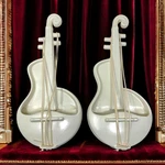 Lot 2 Vintage Red Wing Pottery Violin Cello Ivory Wall Pocket Planter M1484 Read. Fixed Price $79.87.