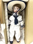 Danbury Mint Prince William Porcelain Doll W/ Box Sailor Outfit Royal Wedding. Fixed Price $55.95.
