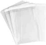 Self Adhesive Treat Bags Clear - 1.4 Mils Thick Sealing Opp Cello. Fixed Price $10.95.