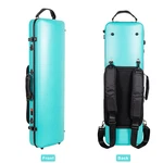 Crossrock Poly Carbon Oblong Case For 4/4 Full-size Violin-detachable Straps. Fixed Price $228.99.