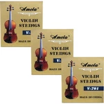 3 Packs Full Set Replacement Stainless Steel 4/4 Size Violin Strings D. Fixed Price $17.21.