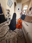 Strobel MC-85 Student Series 1/2 Size Cello W/ Bow & Soft Case String Musical. Fixed Price $339.00.