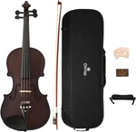 4/4 Full Size Violin Hand Carved Solid Ebony Fingerboard Deluxe Oblong Hard Case. Fixed Price $199.99.